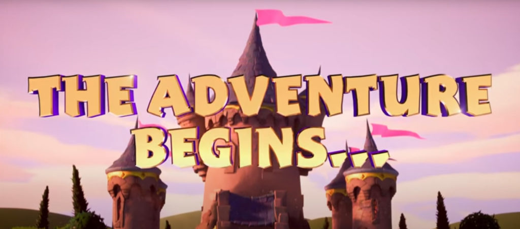 The adventure begins